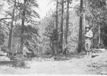 "Rock Circle Trail Camp, 1924"