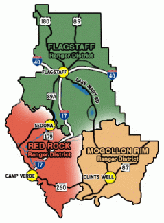 Map of District boundaries