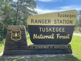 Tuskegee Ranger Station Sign 